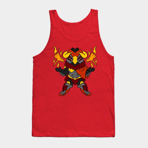 Destiny 2 - Titan - Sunbreaker Tank Top by SoraLorr